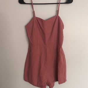 Pink romper